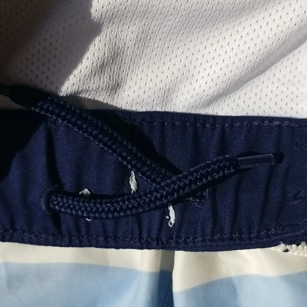 GAP light blue stripe trunks xxl 14